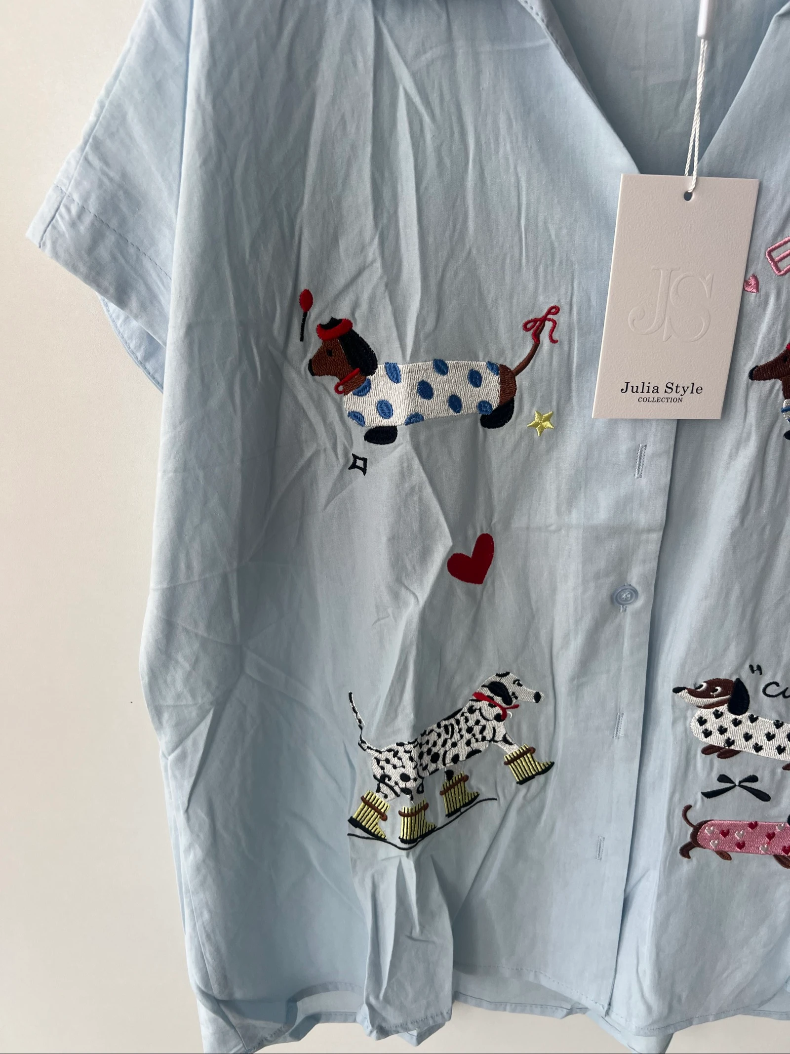 💙 Conjunto infantil Huntrix azul – T-shirt + Short 💙 – photo 7